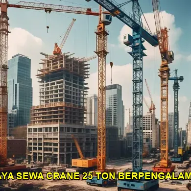 biaya sewa crane 25 ton berpengalaman